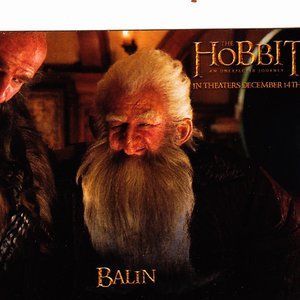 Balin #BA - Denny's Hobbit Movie 2012 Trading Card